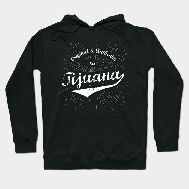 Original Tijuana City Shirt Hoodie by Teevolution